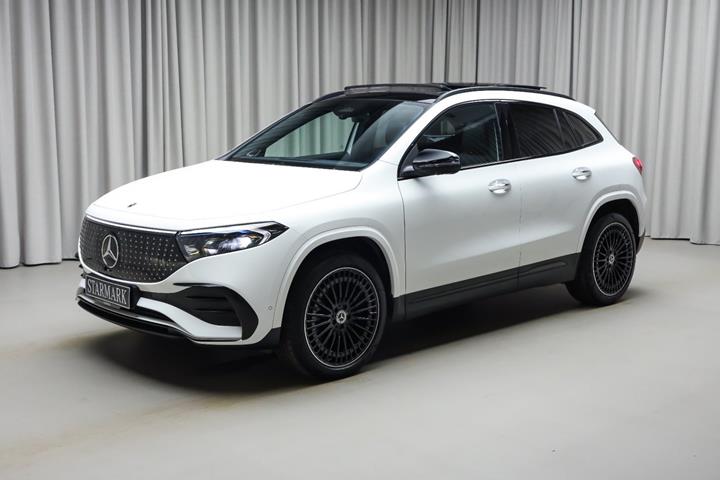 Hvid Mercedes EQA350 fra 2026