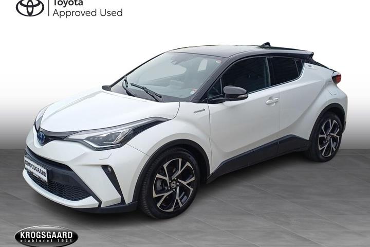 Hvid Toyota C-HR fra 2021