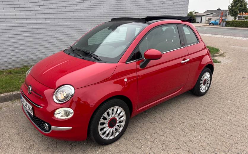 Fiat 500C 1,0 Hybrid (RED)
