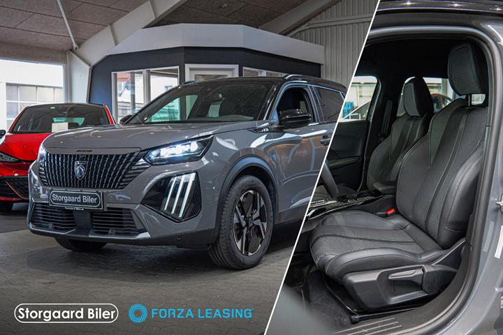 Grå Peugeot e-2008 fra 2025