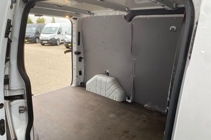 Hvid Ford Transit Custom fra 2019