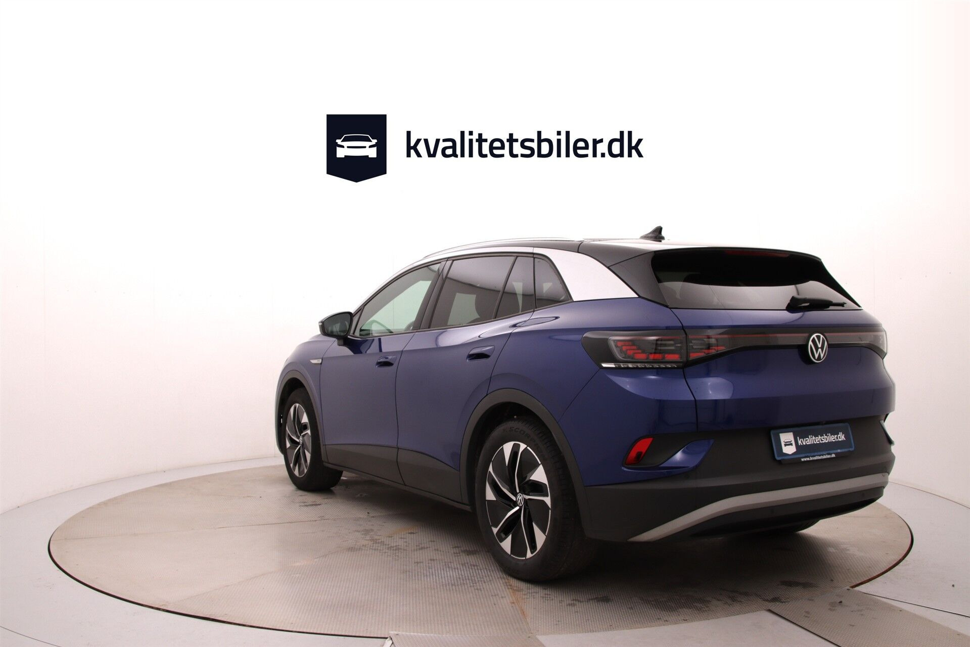 Blå VW ID.4 fra 2021