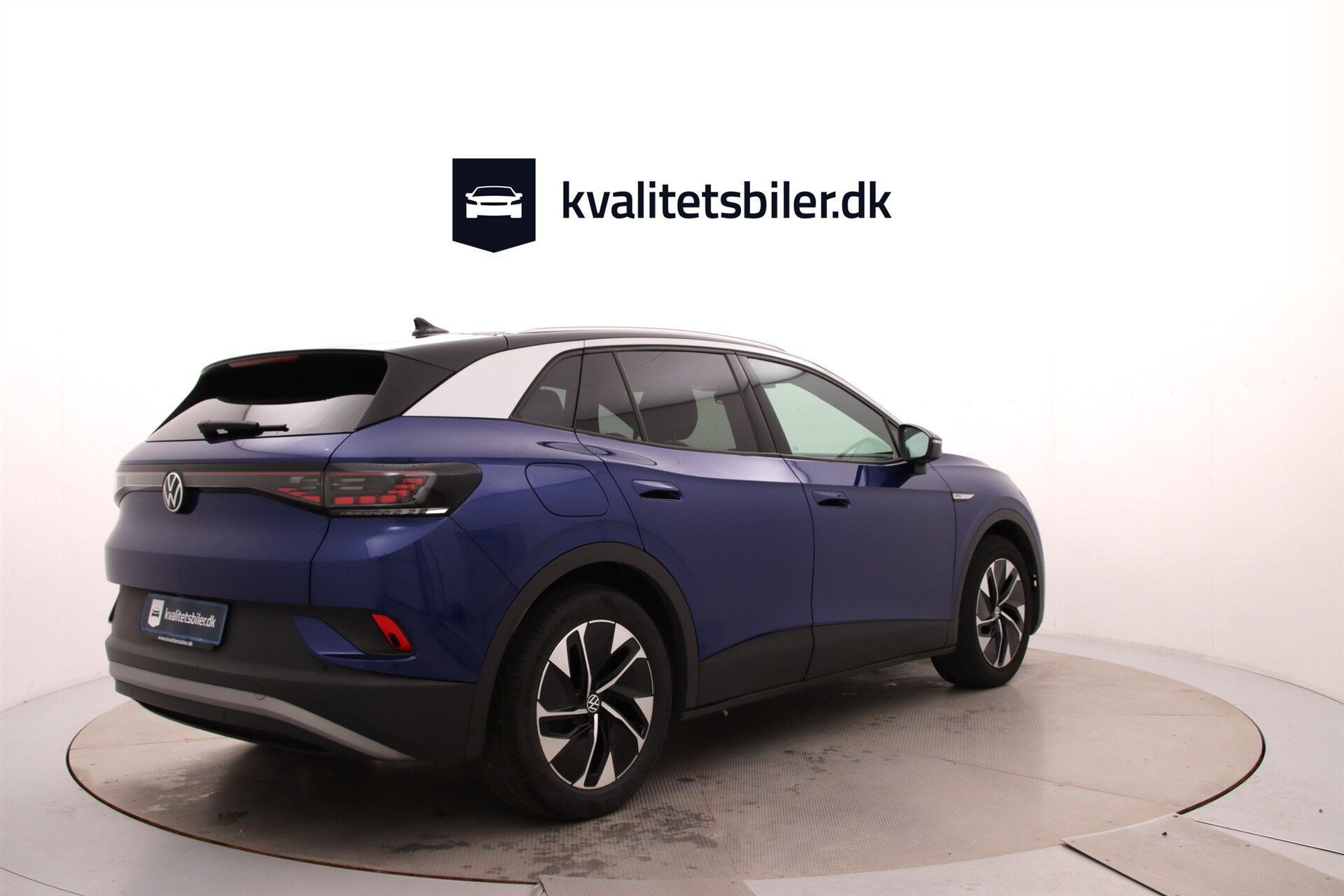 Blå VW ID.4 fra 2021