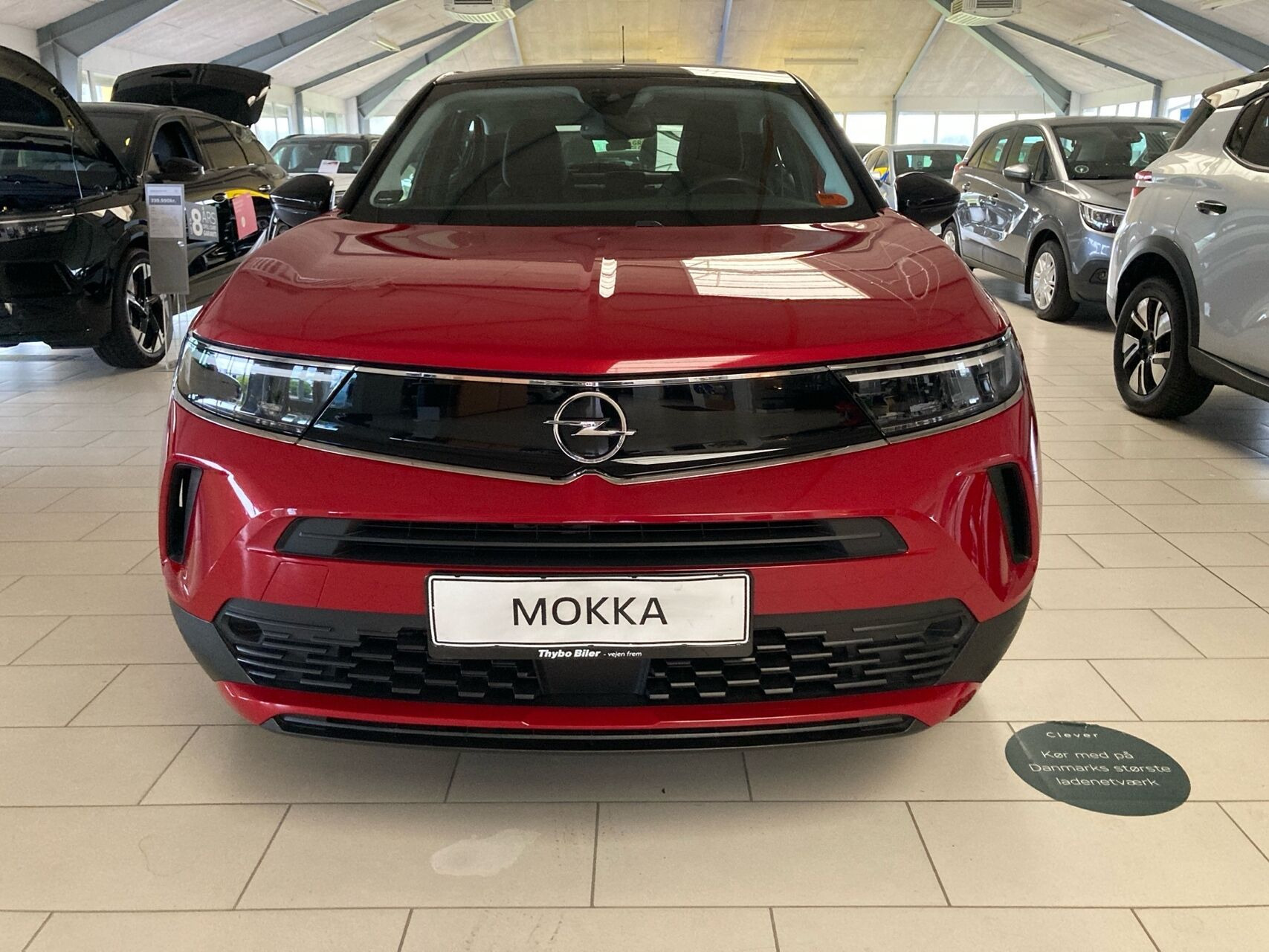 Rød Opel Mokka fra 2023