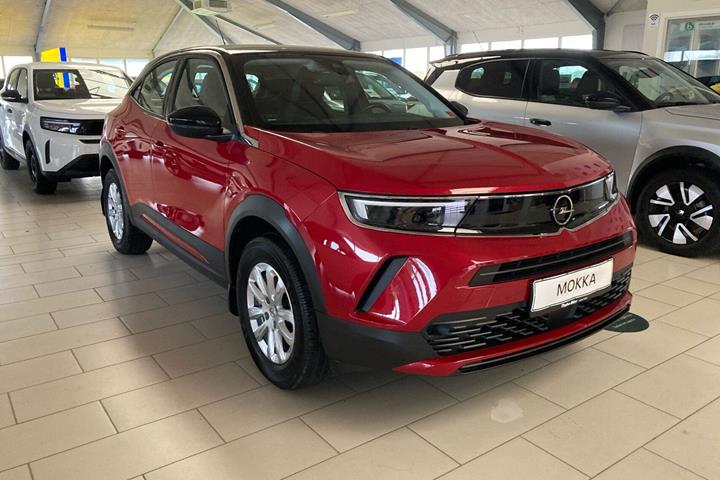 Rød Opel Mokka fra 2023