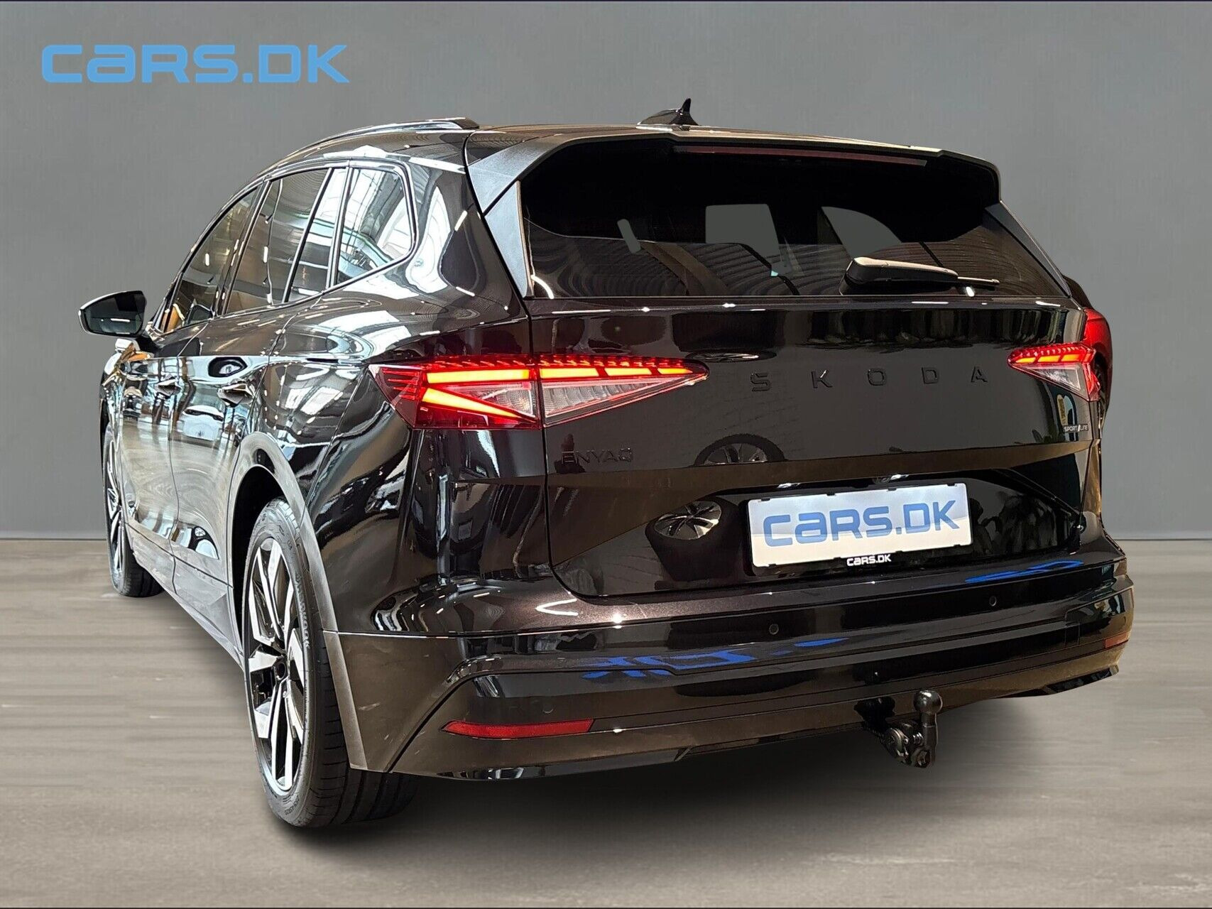 Sort Skoda Enyaq fra 2026