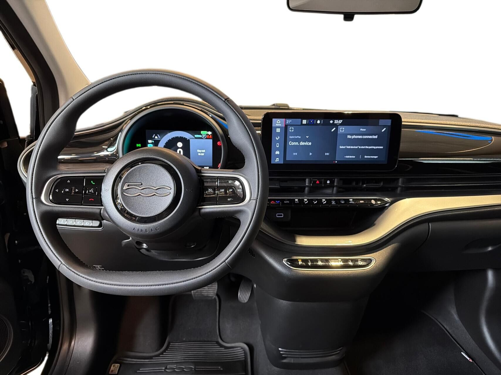 Sort Fiat 500e fra 2023