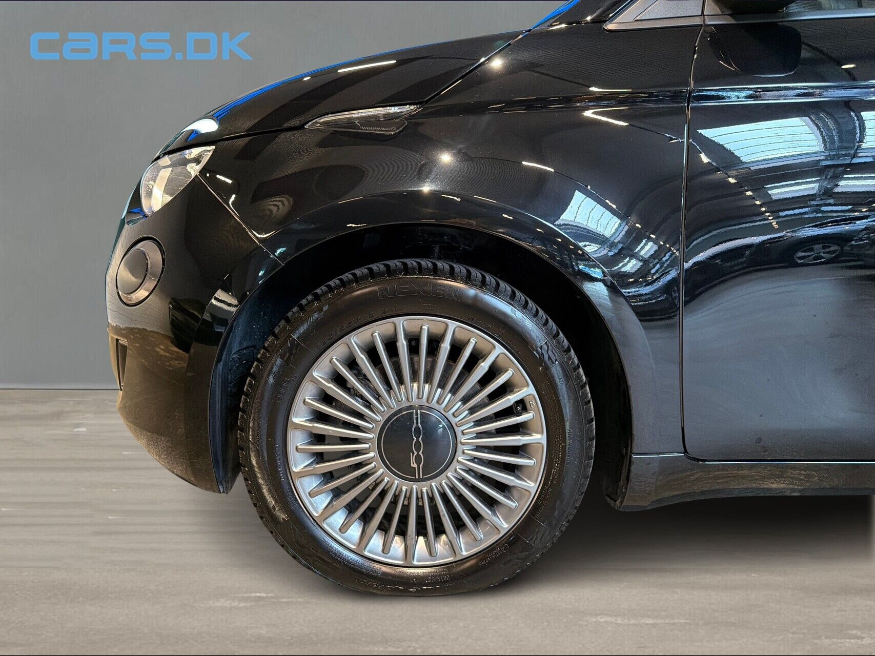 Sort Fiat 500e fra 2023