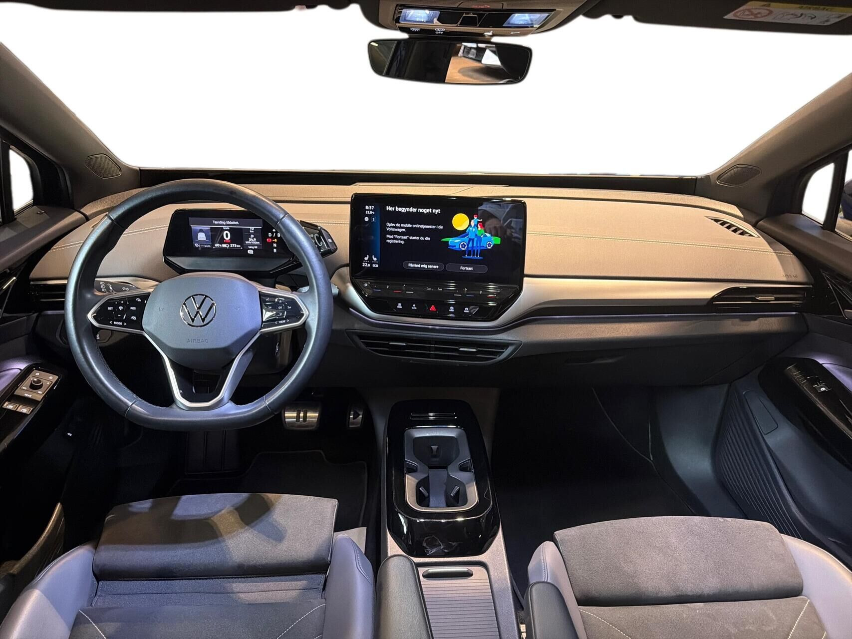 Blå VW ID.4 fra 2023