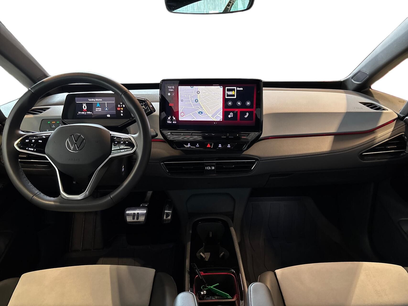 Hvid VW ID.3 fra 2023