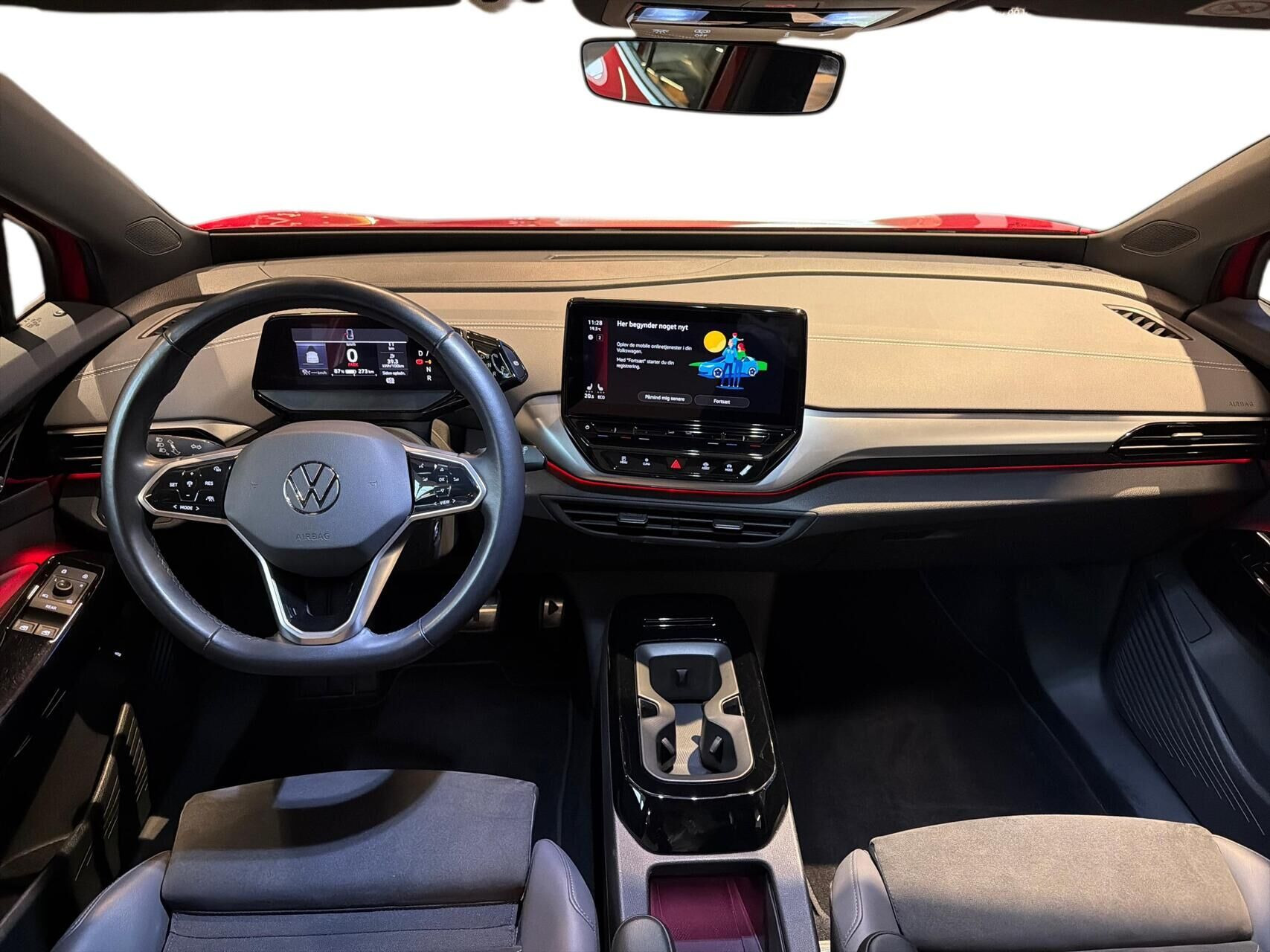 Rød VW ID.4 fra 2023