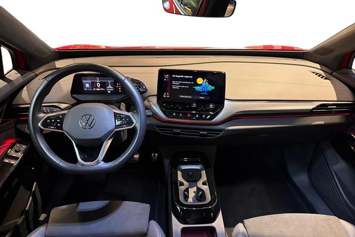 Rød VW ID.4 fra 2023