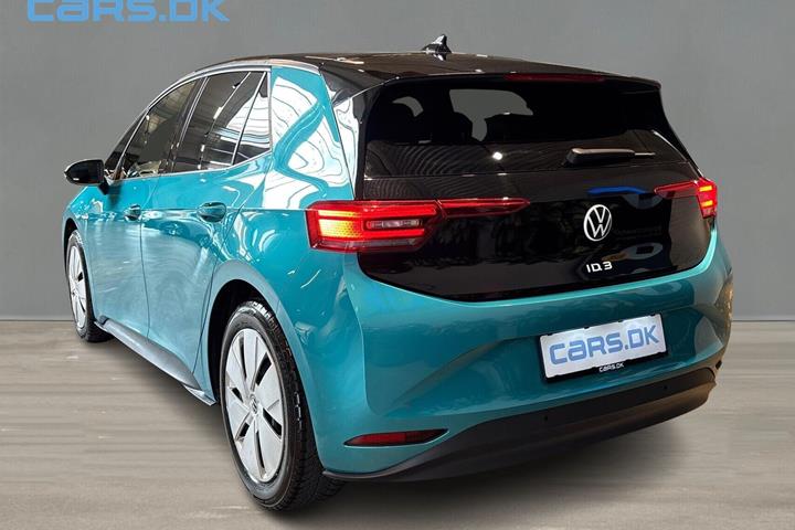 Turquoise VW ID.3 fra 2021
