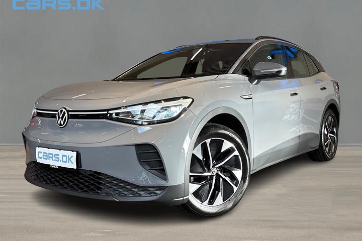 Grå VW ID.4 fra 2023 set udefra