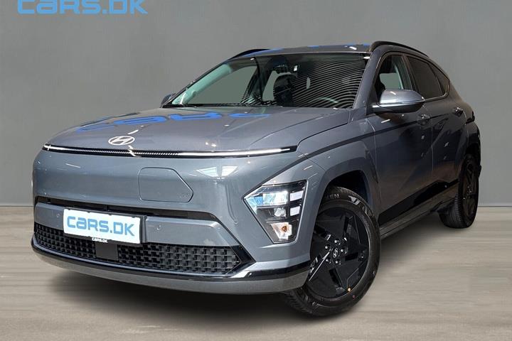 Grå Hyundai Kona fra 2026 set udefra