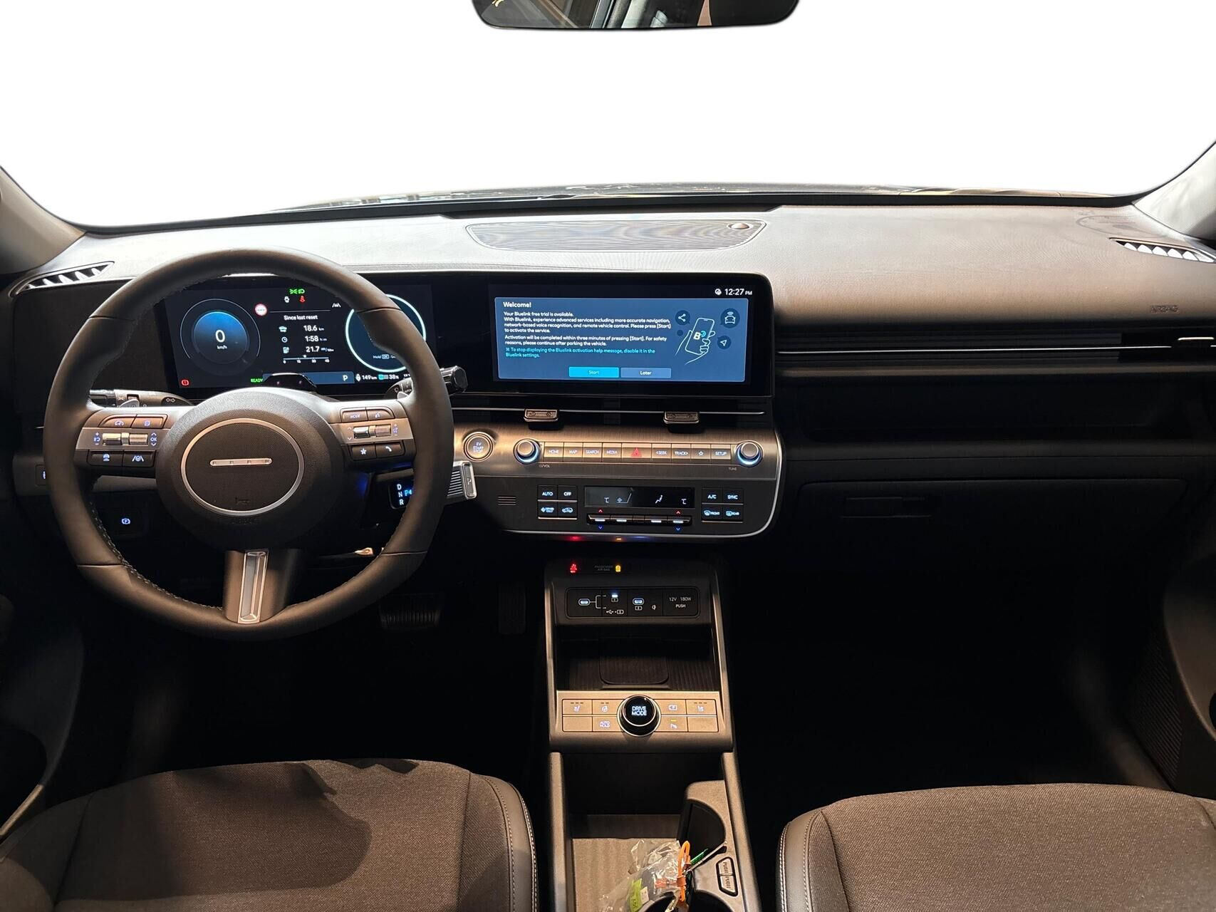 Grå Hyundai Kona fra 2026