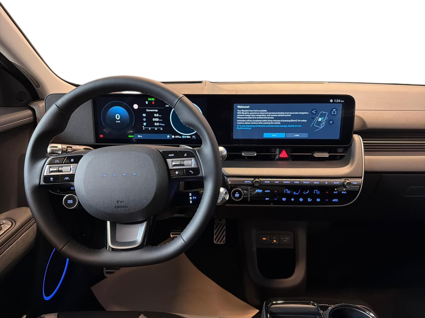 Grå Hyundai Ioniq 5 fra 2026