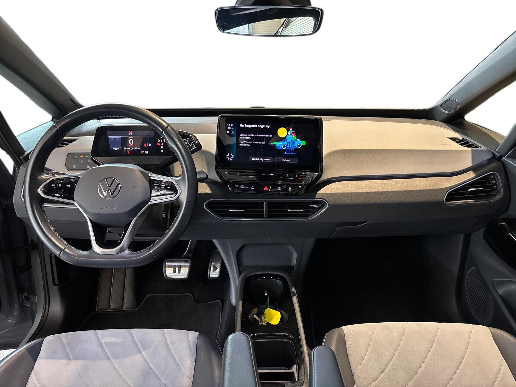 Grå VW ID.3 fra 2023