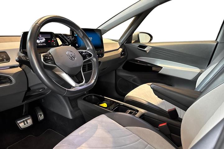 Grå VW ID.3 fra 2023