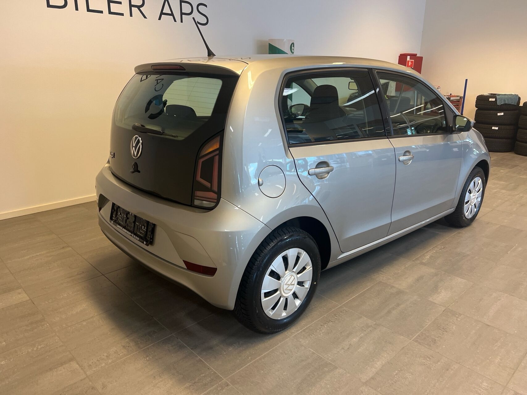Grå VW up fra 2021