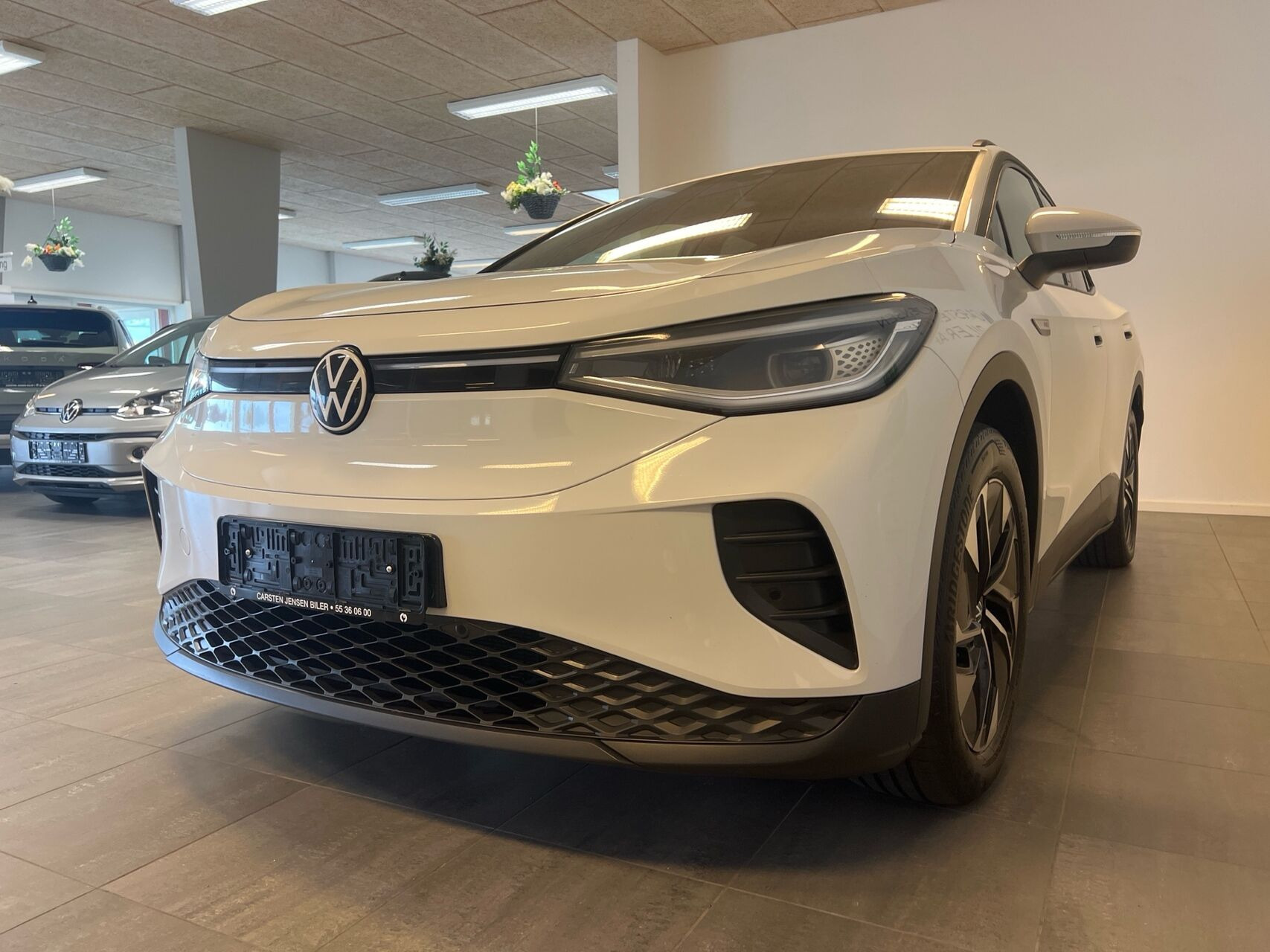 Hvid VW ID.4 fra 2022