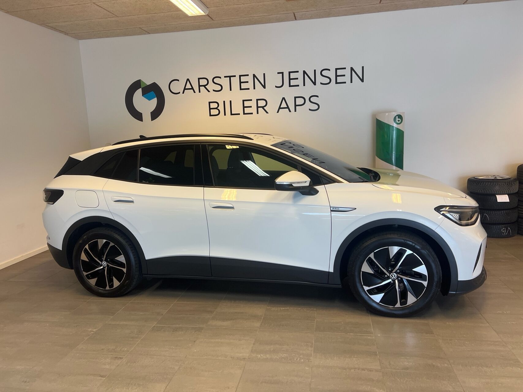 Hvid VW ID.4 fra 2022