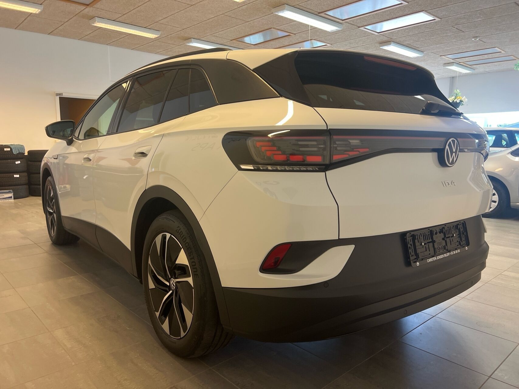 Hvid VW ID.4 fra 2022