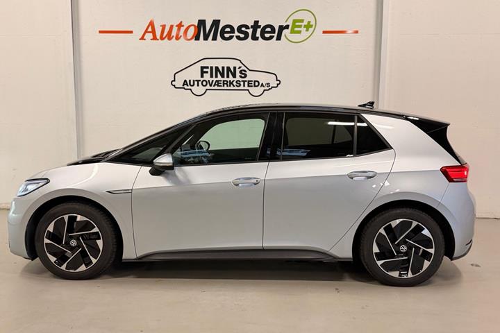 Sølv VW ID.3 fra 2021