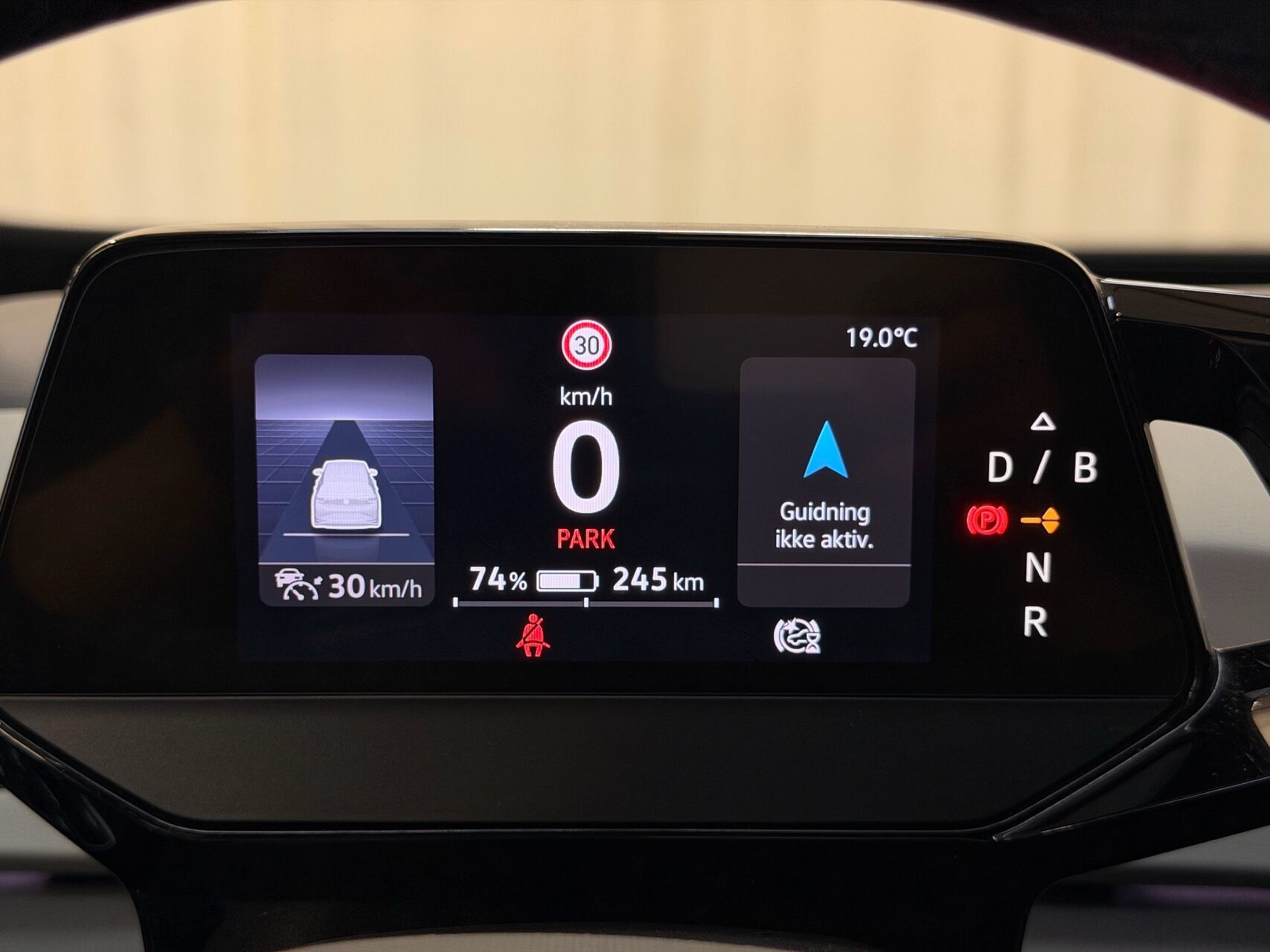 Sølv VW ID.3 fra 2021