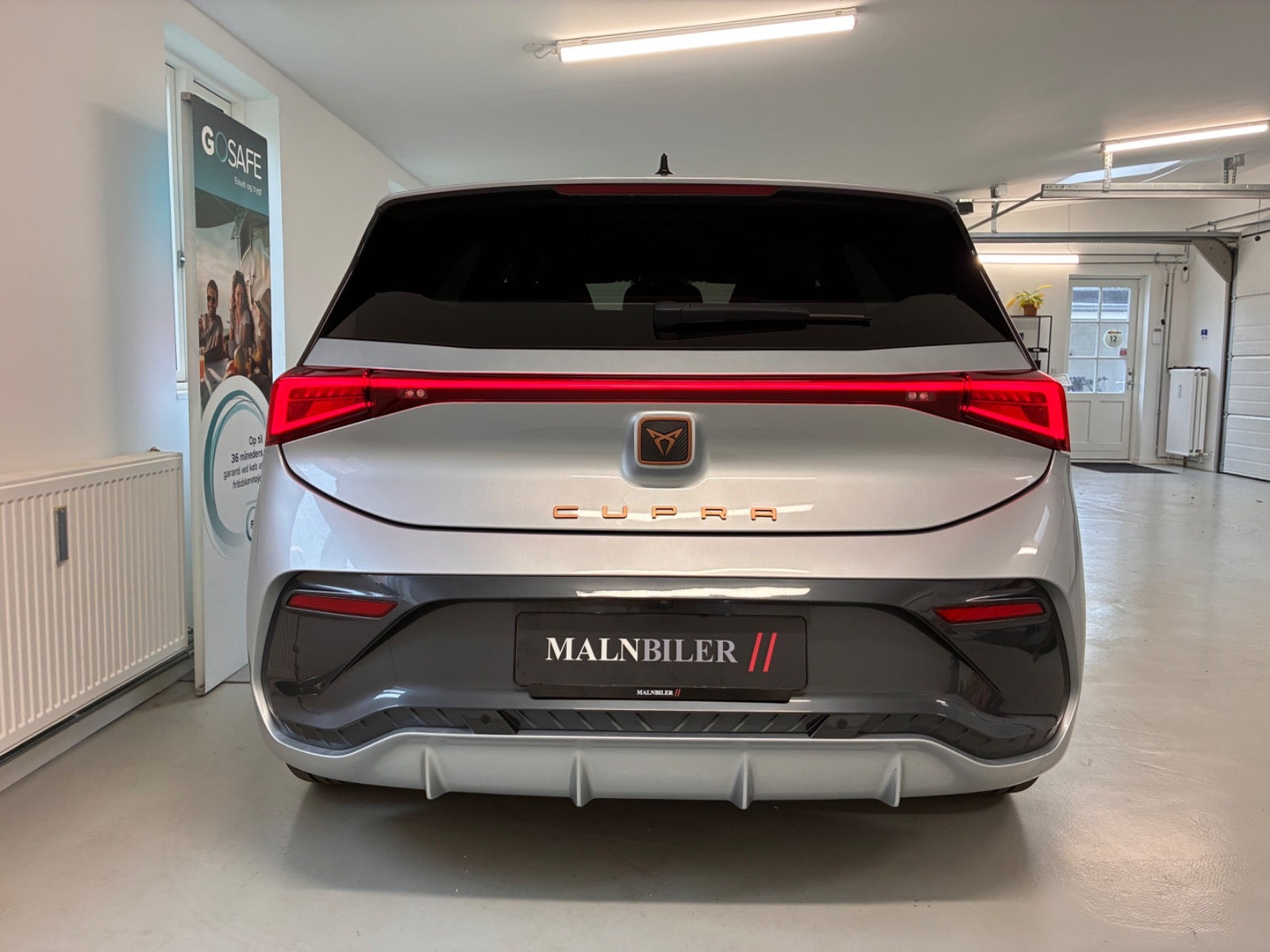 Sølv Cupra Born fra 2023