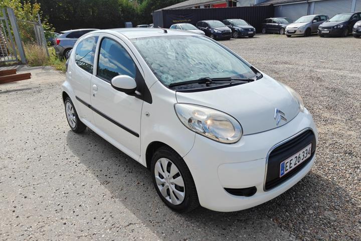 Gul Citroën C1 fra 2010