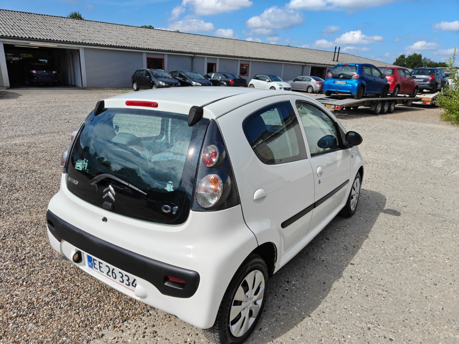 Gul Citroën C1 fra 2010
