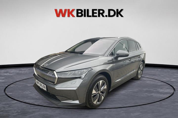 Grå Skoda Enyaq fra 2025