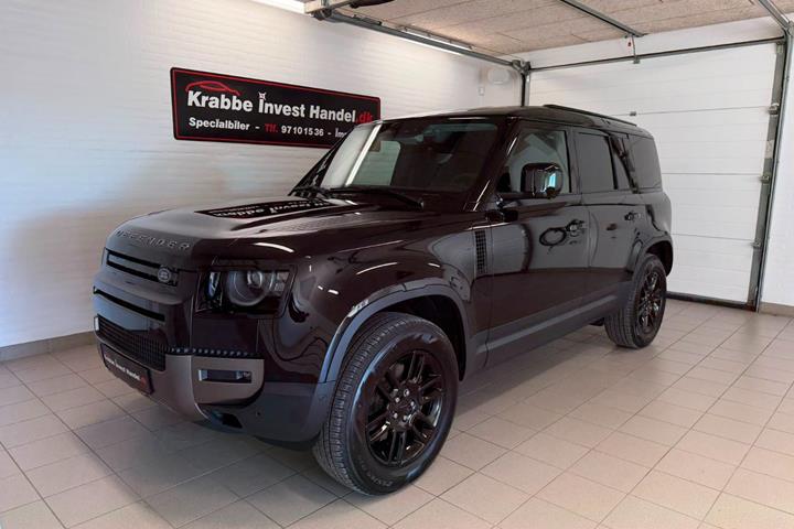 Sort Land Rover Defender 110 fra 2026