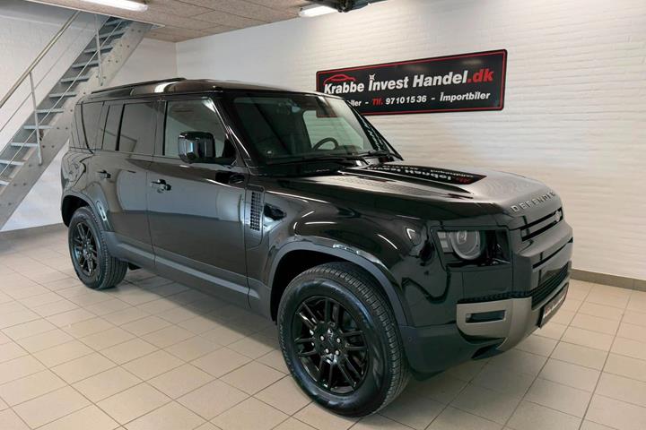 Sort Land Rover Defender 110 fra 2026