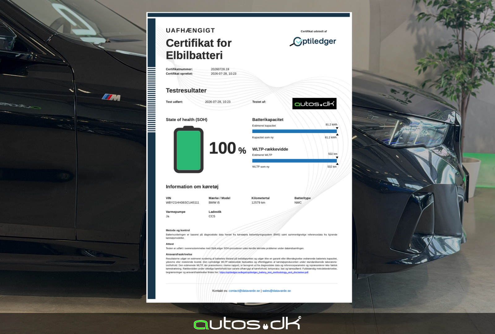 Sort BMW i5 fra 2025