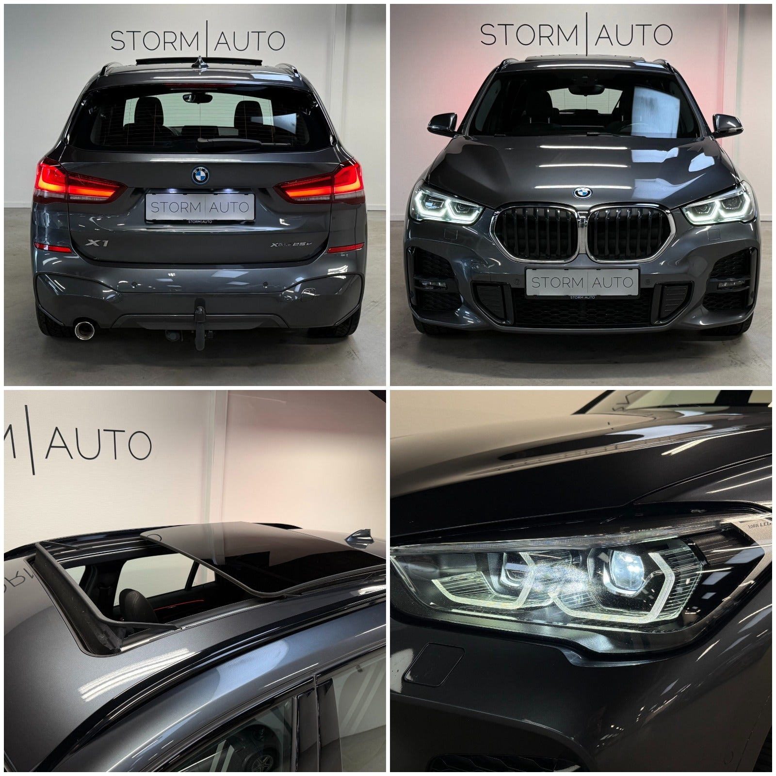 Grå BMW X1 fra 2022