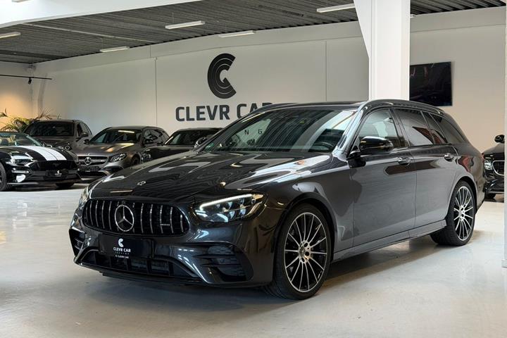 Grå Mercedes E53 fra 2022