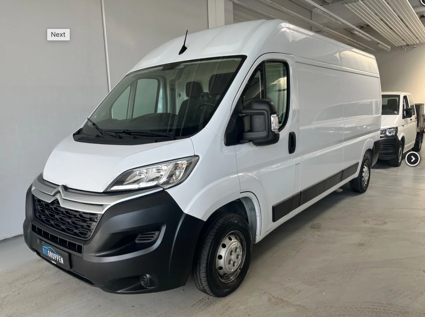 Hvid Citroën Jumper 33 fra 2023