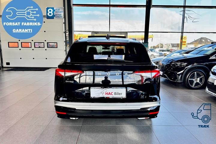 Sort Skoda Enyaq fra 2026