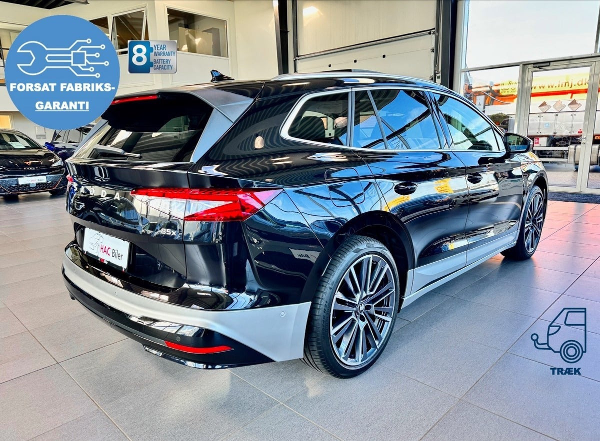 Sort Skoda Enyaq fra 2026