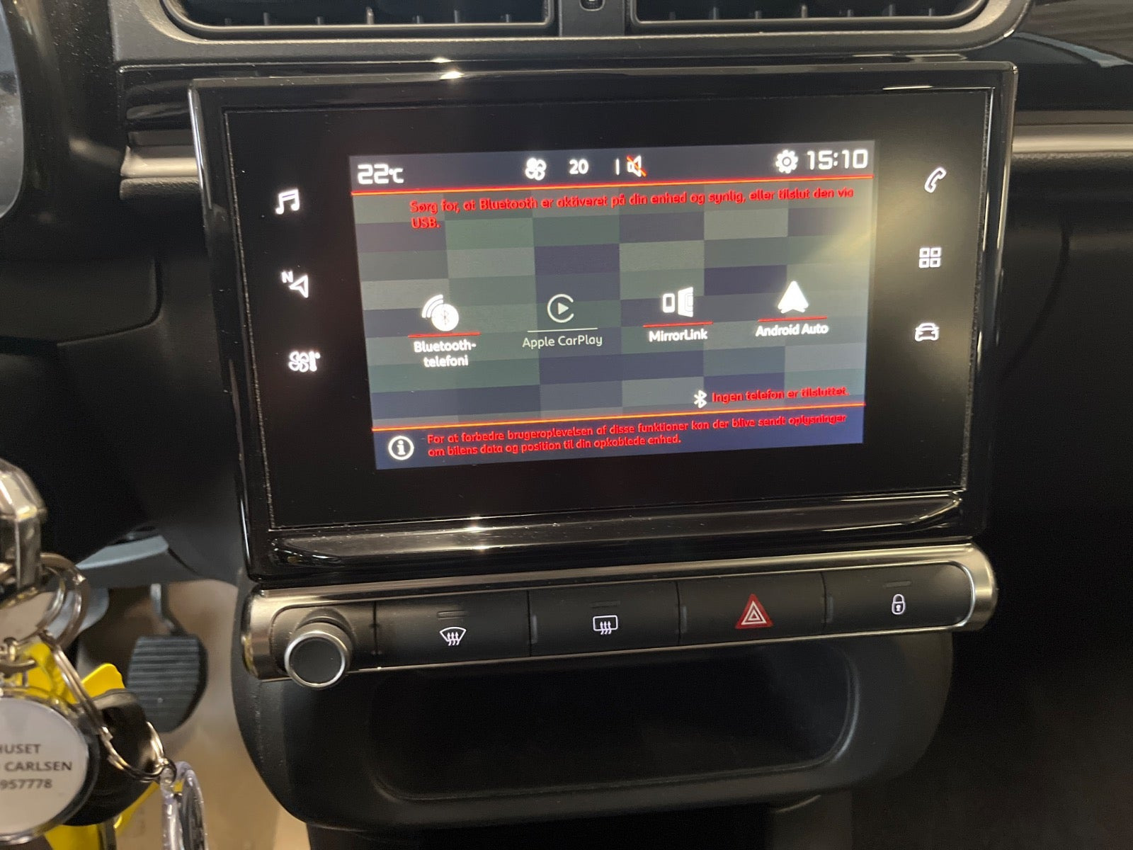 Sølv Citroën C3 fra 2019