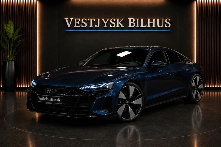 Blå Audi RS e-tron GT fra 2022