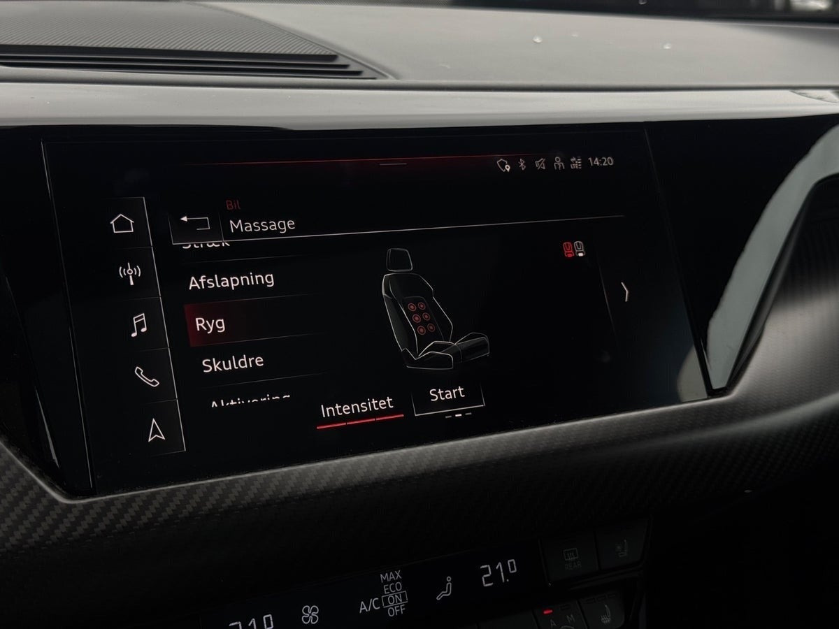 Blå Audi RS e-tron GT fra 2022