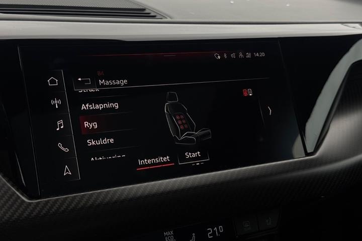 Blå Audi RS e-tron GT fra 2022