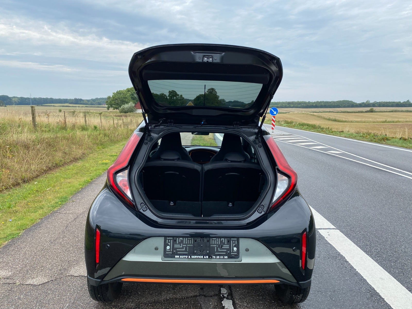 Grøn Toyota Aygo X fra 2022
