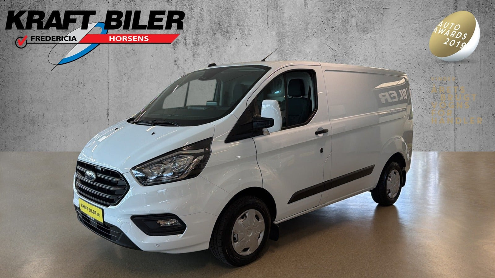 Hvid Ford Transit Custom 300 L1 fra 2023