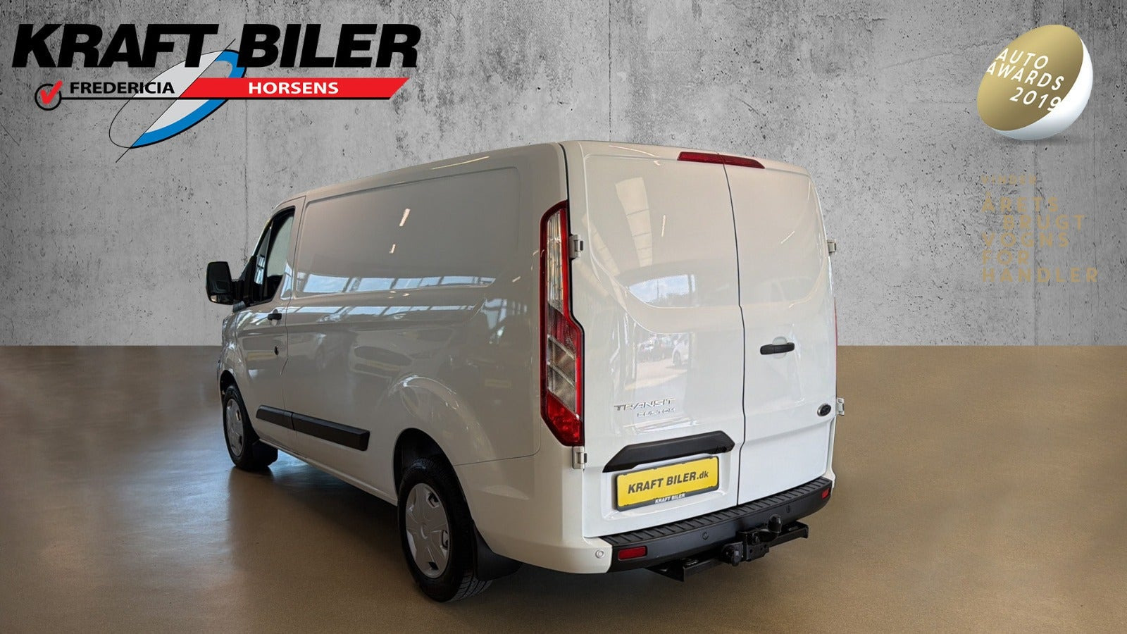 Hvid Ford Transit Custom 300 L1 fra 2023
