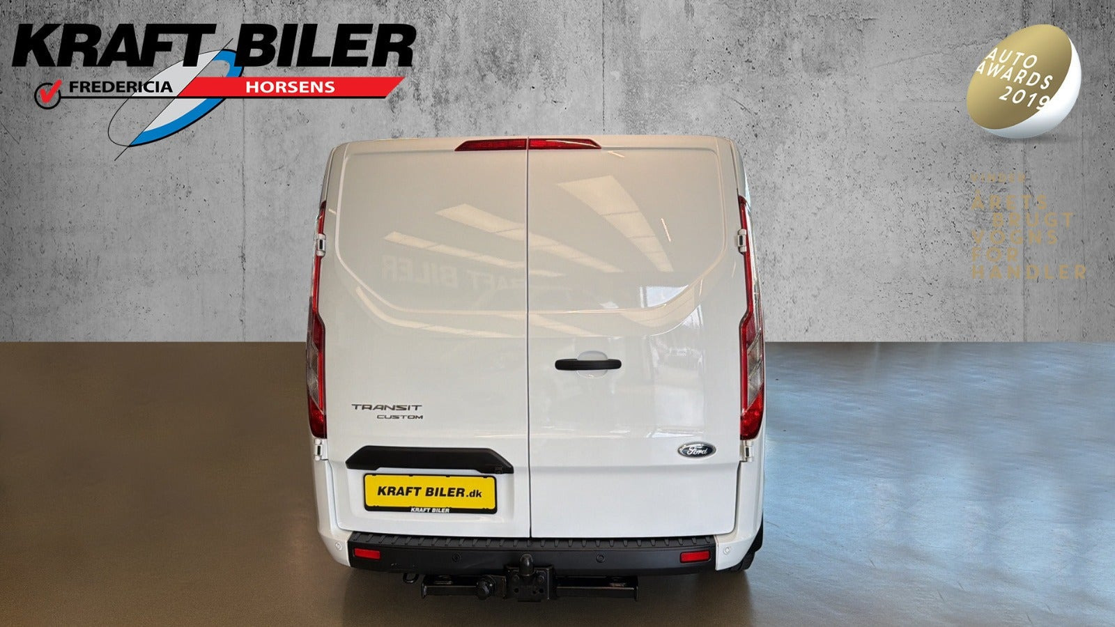 Hvid Ford Transit Custom 300 L1 fra 2023