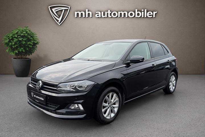 Sort VW Polo fra 2020